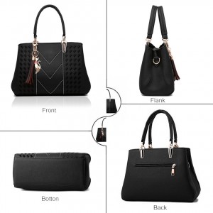 Jinan Handbags Shoulder Bag Ladies Designer Satchel Messenger Tote Bag