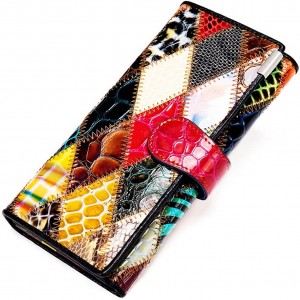 Customized High-End Women’s Wallet And Handbag Stripe Design