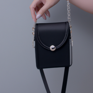 Customized Black Women’s Handbags Wallet Mini Bag