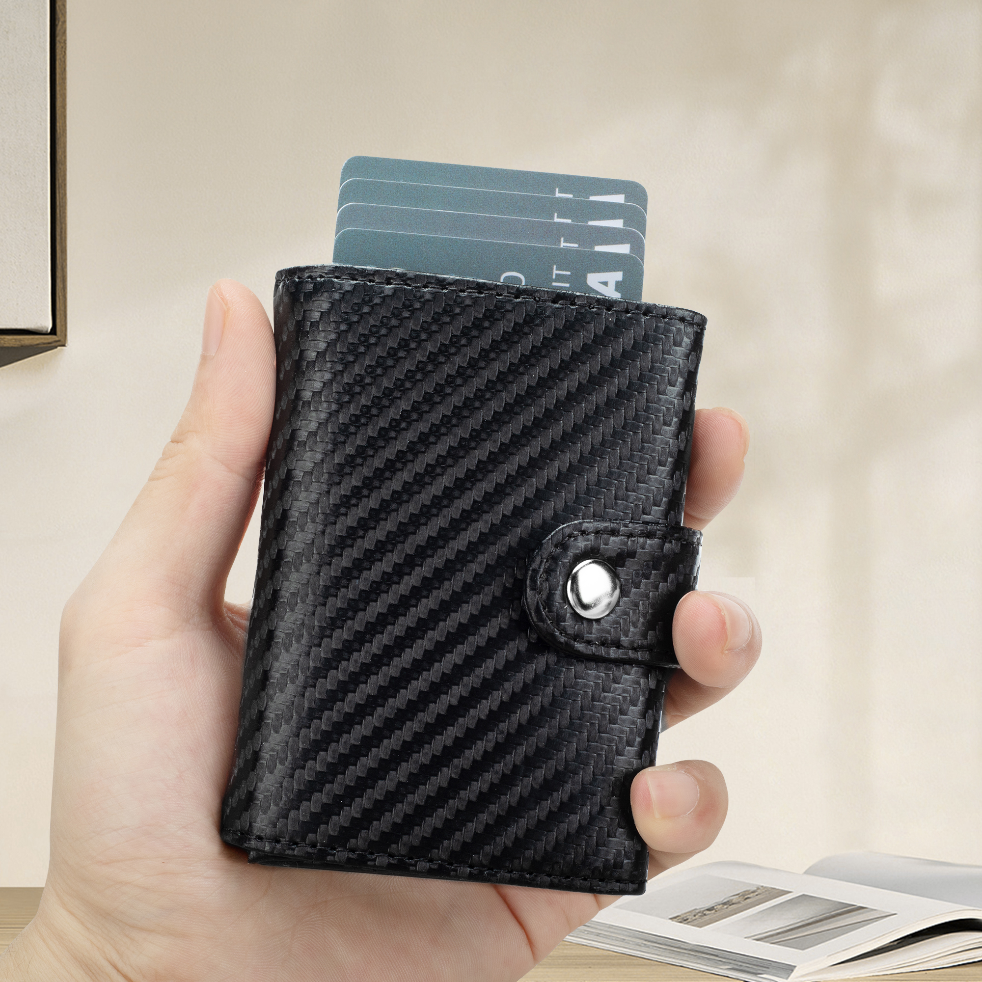 Umnikazi Wekhadi Lesikweletu Wallet Pocket Minimalist Slim Wallet