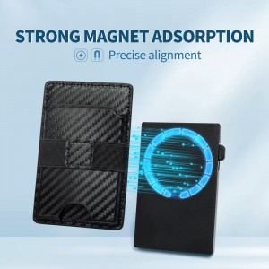 magnetický kovový držiak na kreditné karty pre mužov