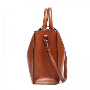 Dostosowany brązowy portfel damski z torbą na ramię