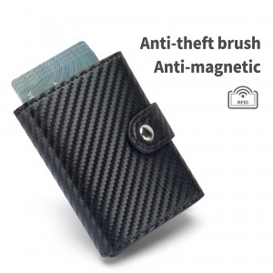 Neach-gleidhidh cairt creideas Wallet Pòcaid Slim Wallet Minimalist