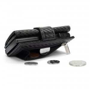 Џебен паричник со држач за кредитна картичка Минималистички тенок паричник