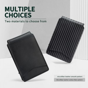 RFID-спливаючий алюмінієвий металевий гаманець для карток