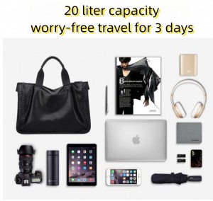 кожен ранец со голем капацитет торба за ранец за лаптоп