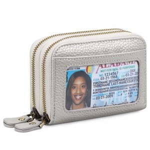 LIXUE TONGYE Genuine Leather Wallet RFID Women's Wallet