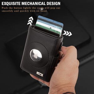 Aluminum Wallet Pop Up Card Holder