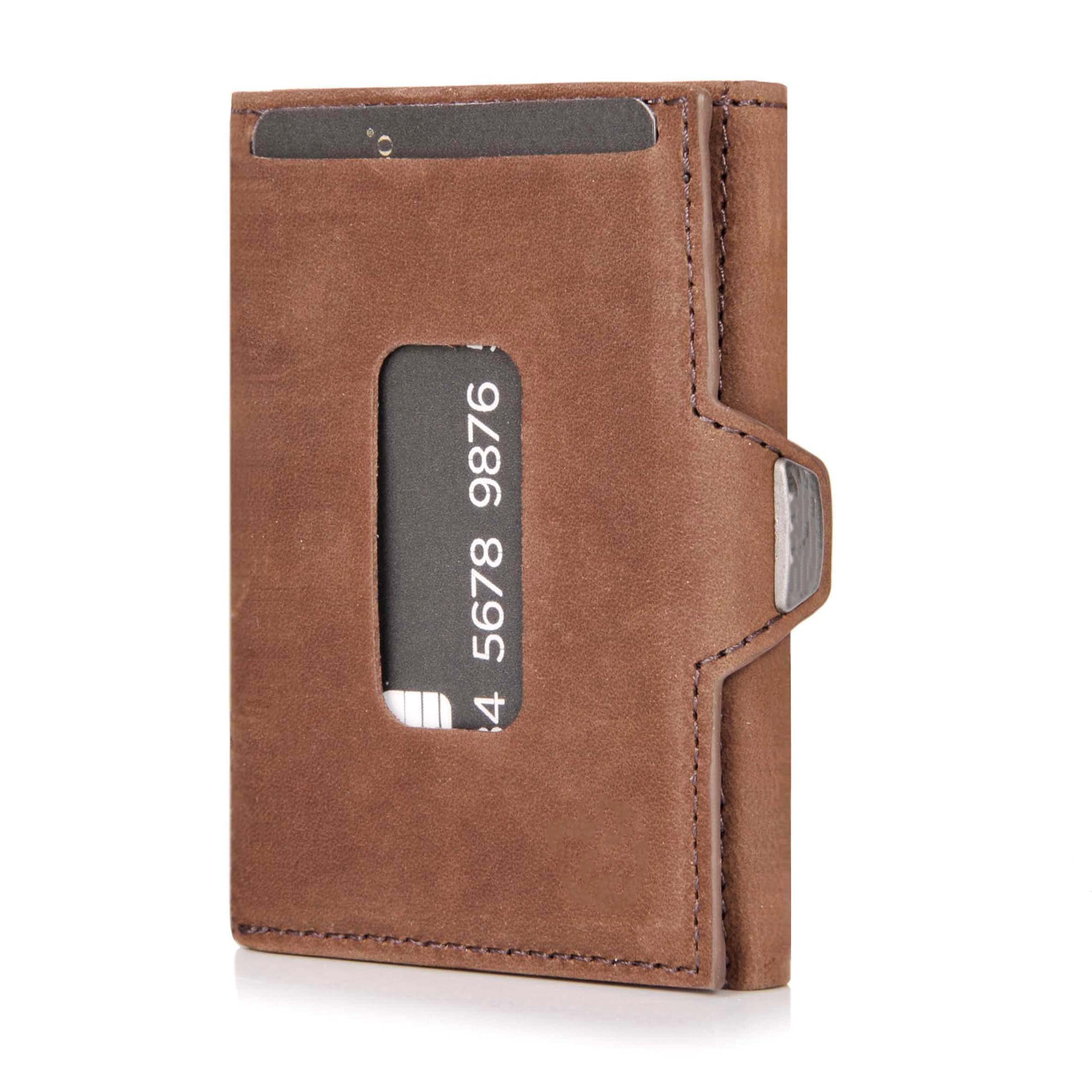 Luxury Tri-fold Wallet High Quality Leather Men Wallet