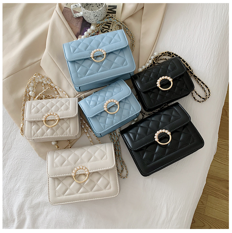 LIXUE TONGYE Pearl Chain Women’s Handbags Bag Summer
