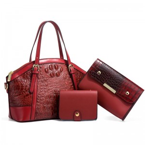 Çanta për femra me mbulesë 3-copëshe Çanta mama me cilësi të lartë Prodhues kinez