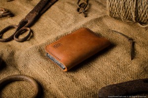 Unisex vintage miljøvennlig korktre lommebok