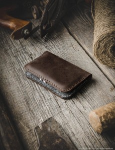 Crazy Horse Leather Wallet For Men Custom Gifts...