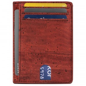 Custom Vegan Slim Unisex Purse Rfid Leather Cork Wallet