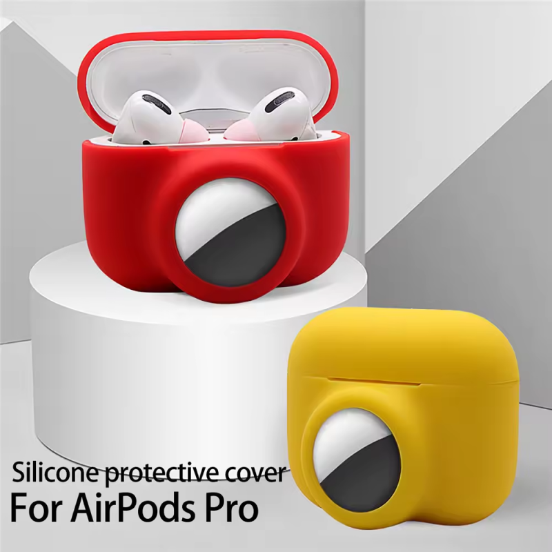 Sekirize pati ou nan mache silikon Airtag AirPods ki ap grandi