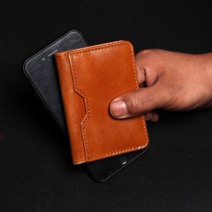 LIXUE TONGYE Wallet Minimalist Bifold Wallet RFID