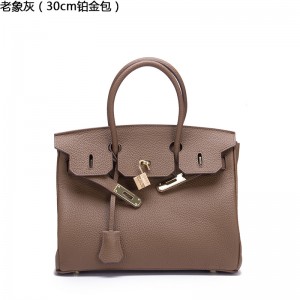 women’s vintage genuine leather tote shoulder bag