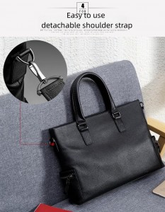bag 100% genuine leather handbags para sa laptop