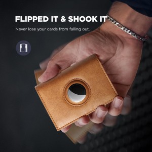 Rfid Credit Card Holder Pu Leather Wallet