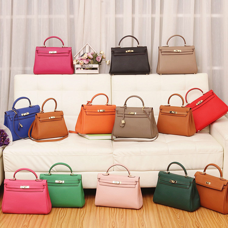 genuine leather luxury brand bags ladies handbags