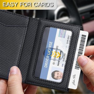 Заводська ціна Мінімалістичний тримач для візитної картки з блокуванням RFID