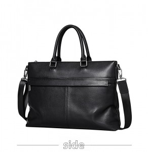 genuine leather business briefcases bag para sa mga lalaki