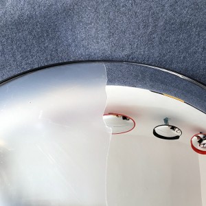 60 CM Indoor Safety Convex Mirror With Black Back