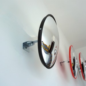 45 CM Indoor Safety Convex Mirror With Black Back