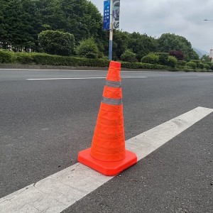 500mm Folding Traffic Safety Cone