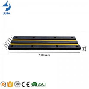 1000*250*50mm Rubber Wall Protector