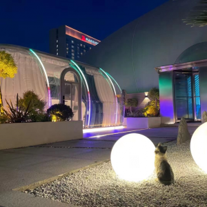 20㎡ Elliptical Outdoor Restaurant Dome