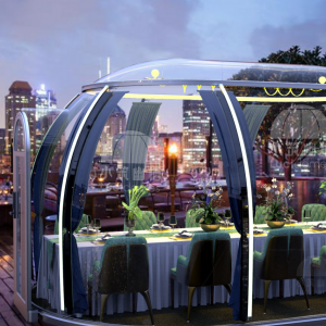 L5.0M Oval Restaurant Dining Dome