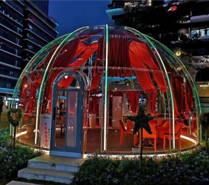 D7.0M Luxury Dome Tent For Restaurant