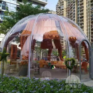 D7.0M Luxury Dome Tent For Restaurant