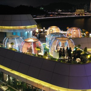 3.5M Dining polycarbonate dome