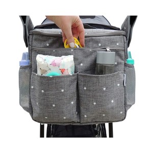 Universal Parents Diaper Organizer Bag with Stroller Attachments. Large Strollers Insulated Baby Bag. Gift for Newborns, Infants, Toddlers, Babies. 3 Ways to Carry – Shoulder, Messenger Bag, ...