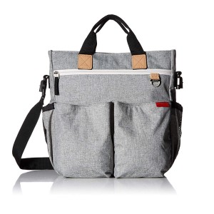 Messenger Diaper Bag with Matching Changing Pad