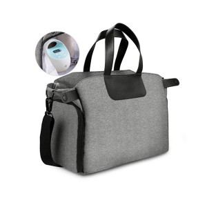 New Delivery for Olive Green Diaper Bag - Large capacity handbag diaper bag portable travel bottle tote handles breast pump bag, Gray, Beige – Flyone