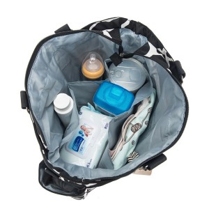 Large Capacity Diaper Bag Nappy Tote for Travel with Cooler Compartment