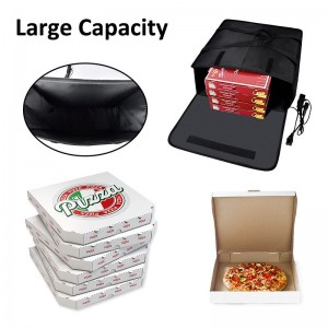 OEM Custom Reusable Large Picnic Thermal Takeaway Food Insulated Pizza Delivery Bag