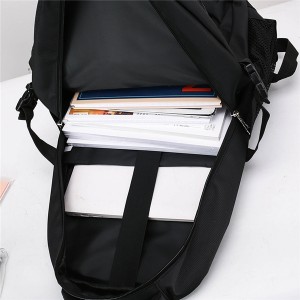Durable Business Men Vintage Waterproof Anti Theft Premium Polyester Laptop Bag Backpack