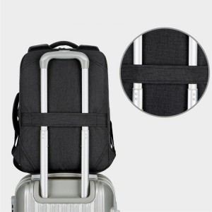 Waterproof Expandable Promotional Professional Canvas Water Resistant Womens Large Laptop Compartment Backpack Usb Travel Bag