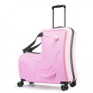 Portable Universal Wheel 20 Inch Waterproof Unisex Boys Girls Travel Suitcase Children’s Ride On Trolley Luggage