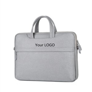 Custom Cheap Waterproof Business Office Ladies Apple Hp Briefcase Laptop Bag 15.6 inch with Trolley Strap