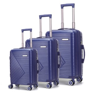 20″ 24″ 28″ Factory Directly Wholesale Spinner ABS Suitcase 3 pcs Set Travelling Bags Business Trolley Luggage Sets