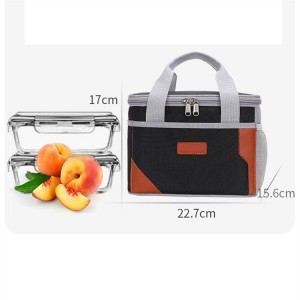 Custom Logo Outdoor Large Capacity Aluminum Foil 600D Waterproof Picnic Insulated Lunch Cooler Bag