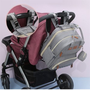 High Quality Baby Nappy Bags Portable Diaper Bag Mommy Travel Backpack with Bed