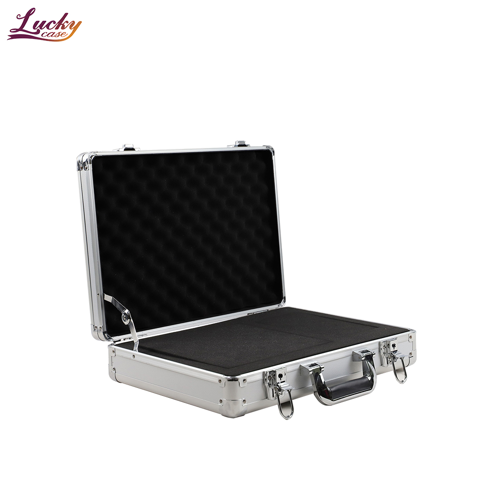 Aluminum Hard Carrying Case with Premium Foam Protects Electronics, Tools, Cameras and Testing Equipment