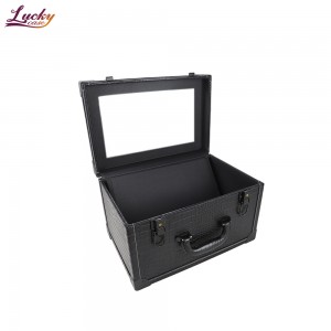 Cosmetic Case With Mirror High Quality Makeup Train Case