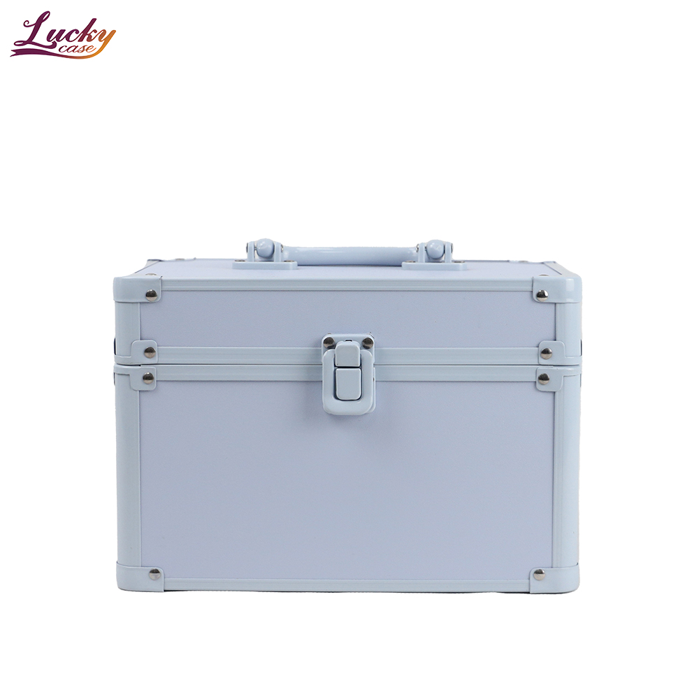 Makeup Train Case Cosmetic Case with Mirror Make up Travel Storage Case for Makeup Artist